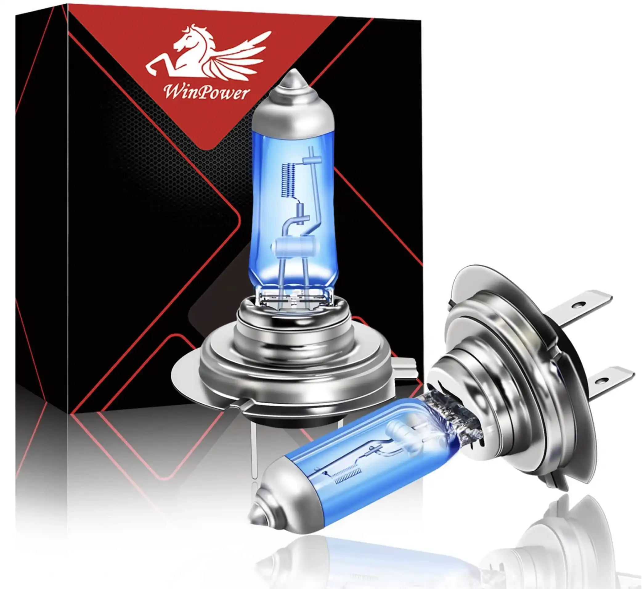 WinPower H7/PX26d 100W Halogen Headlamp 5000K