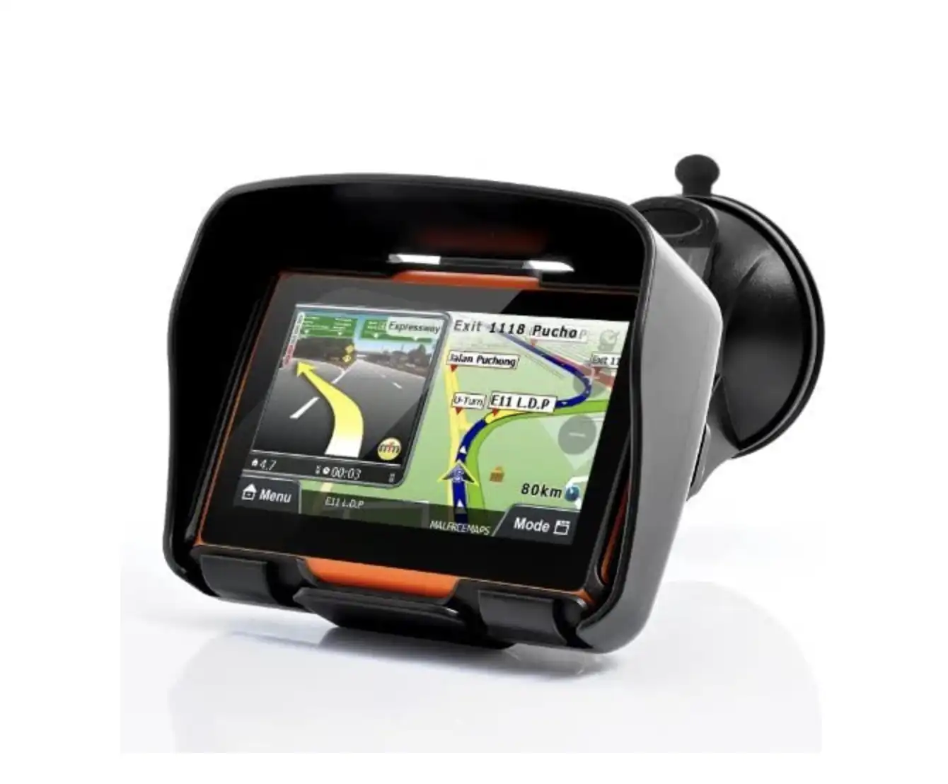 BW® All Terrain 4.3 Inch Motorcycle GPS Navigation System ´Rage´