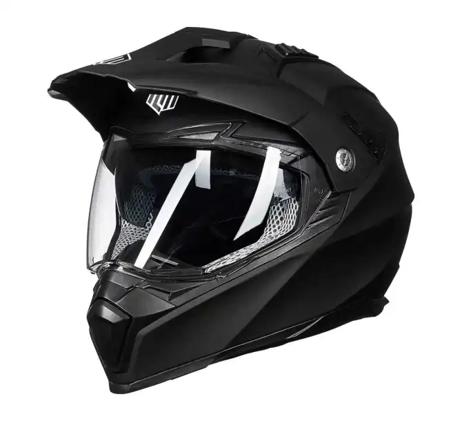 ILM Off Road Motorcycle Dual Sport Helmet Full Face Sun Visor Dirt Bike ATV Motocross