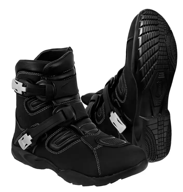 PROFIRST Motorbike Genuine Leather Short Ankle Boots