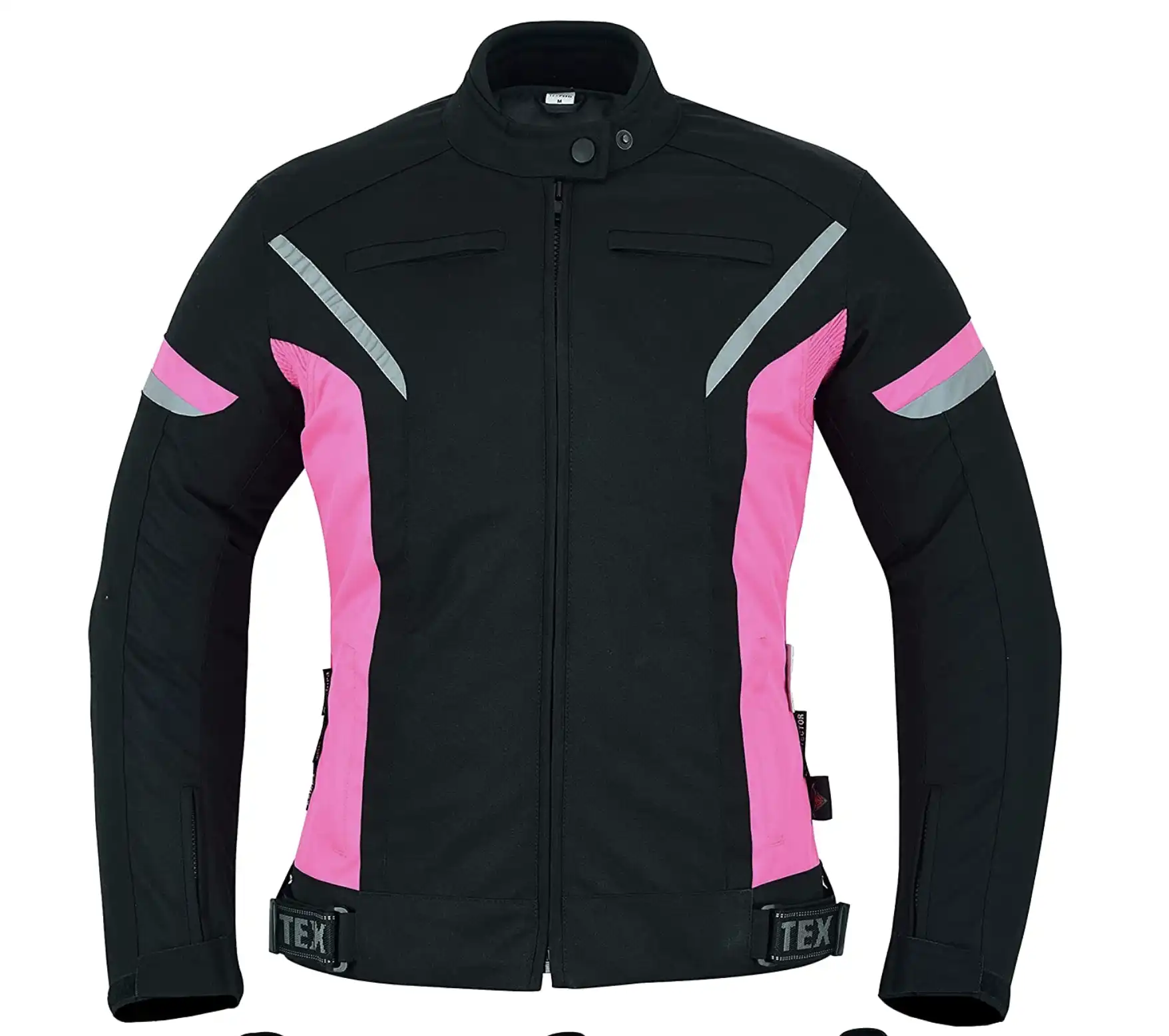 Texpeed Womens Motorcycle Biker Jacket
