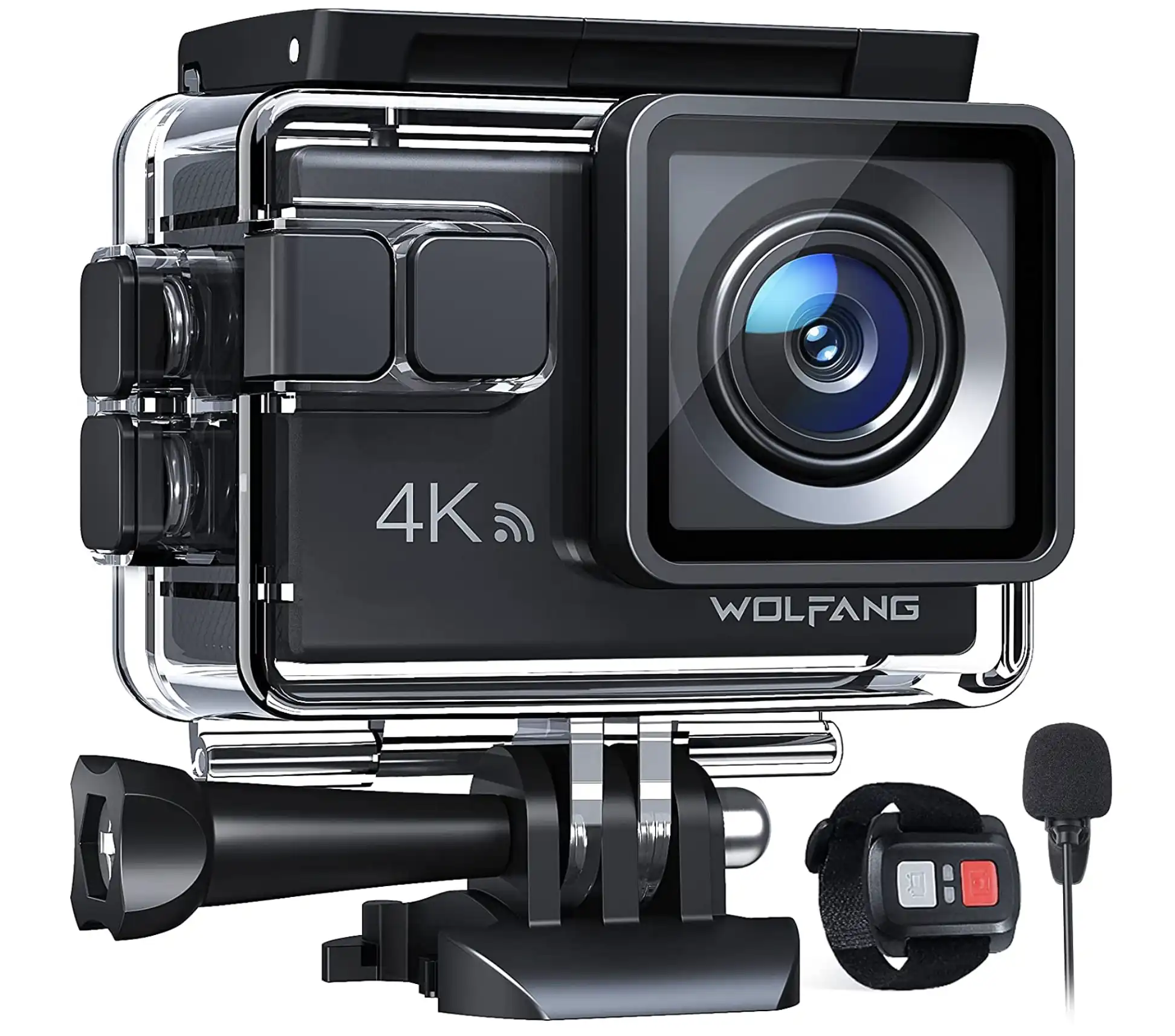 WOLFANG Action Camera 4K 20MP
