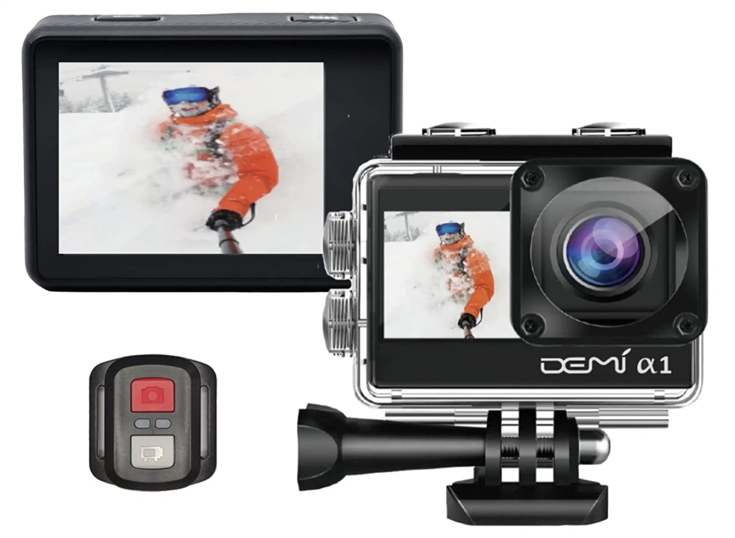 DEMi 4K 30FPS Action Camera 1080P